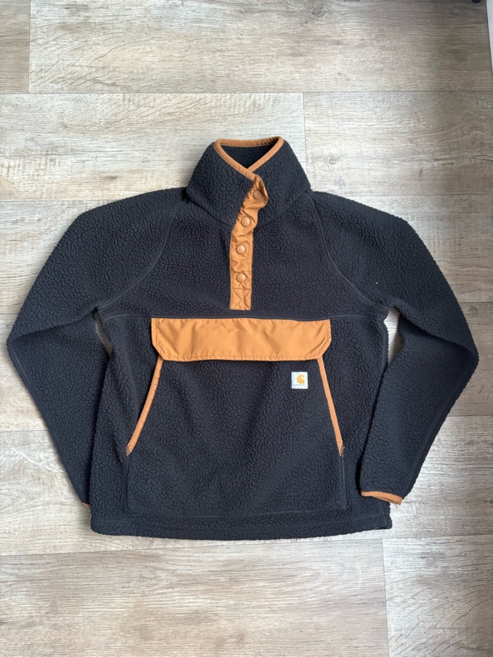 Carhartt Women's Relaxed Fit Sherpa Fleece Pullovers Size S - Picture 2 of 7